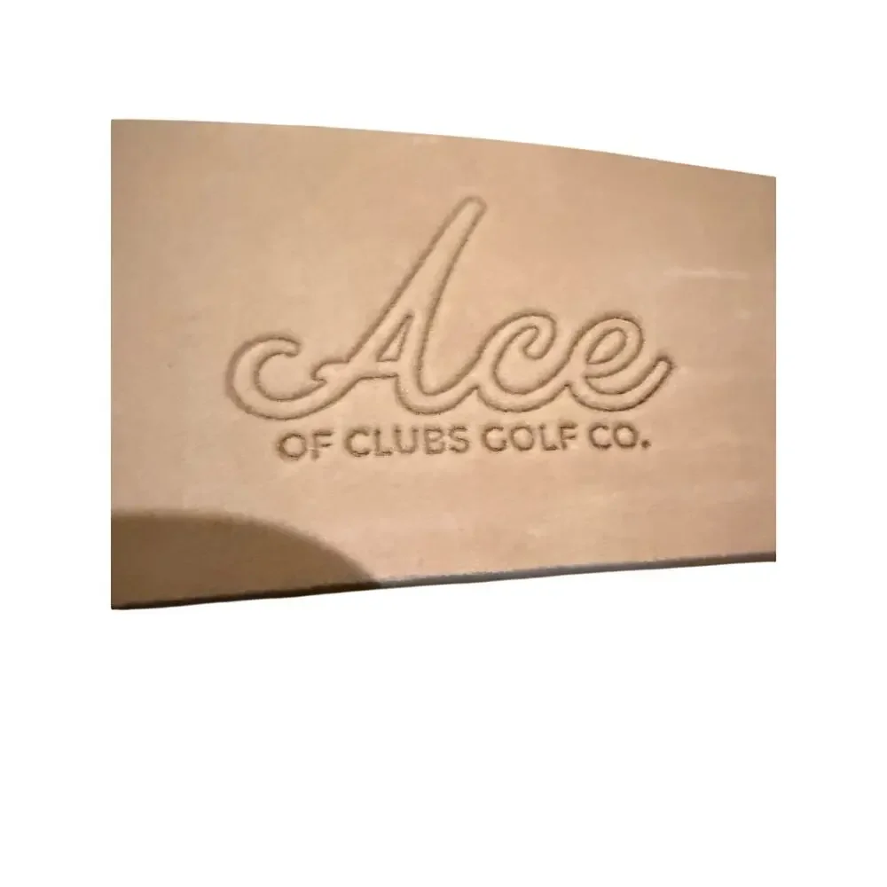 Ace of Clubs Golf Pearl Alligator Belt Men's Sz. 40